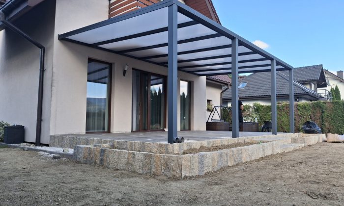 Aluminiowa Pergola Tarasowa Aluminiowa Pergola Tarasowa